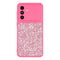 Samsung Galaxy A17 (5G) EIDERWOOD Fleksibelt Plast Bagside Cover m. Glitter - Pink