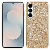 Samsung Galaxy A57 EIDERWOOD Glitter Bagside Cover - Guld