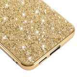 Samsung Galaxy A57 EIDERWOOD Glitter Bagside Cover - Guld