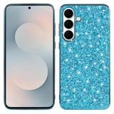 Samsung Galaxy A57 EIDERWOOD Glitter Bagside Cover - Blå