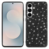 Samsung Galaxy A57 EIDERWOOD Glitter Bagside Cover - Sort