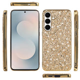 Samsung Galaxy A57 EIDERWOOD Glitter Bagside Cover - Sort