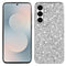 Samsung Galaxy A57 EIDERWOOD Glitter Bagside Cover - Sølv