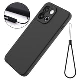 OnePlus Nord 6 EIDERWOOD Foret Silikone Bagside Cover m. Strop - Sort