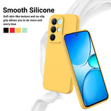 Realme C100 EIDERWOOD Silikone Bagside Cover m. Strop - Gul