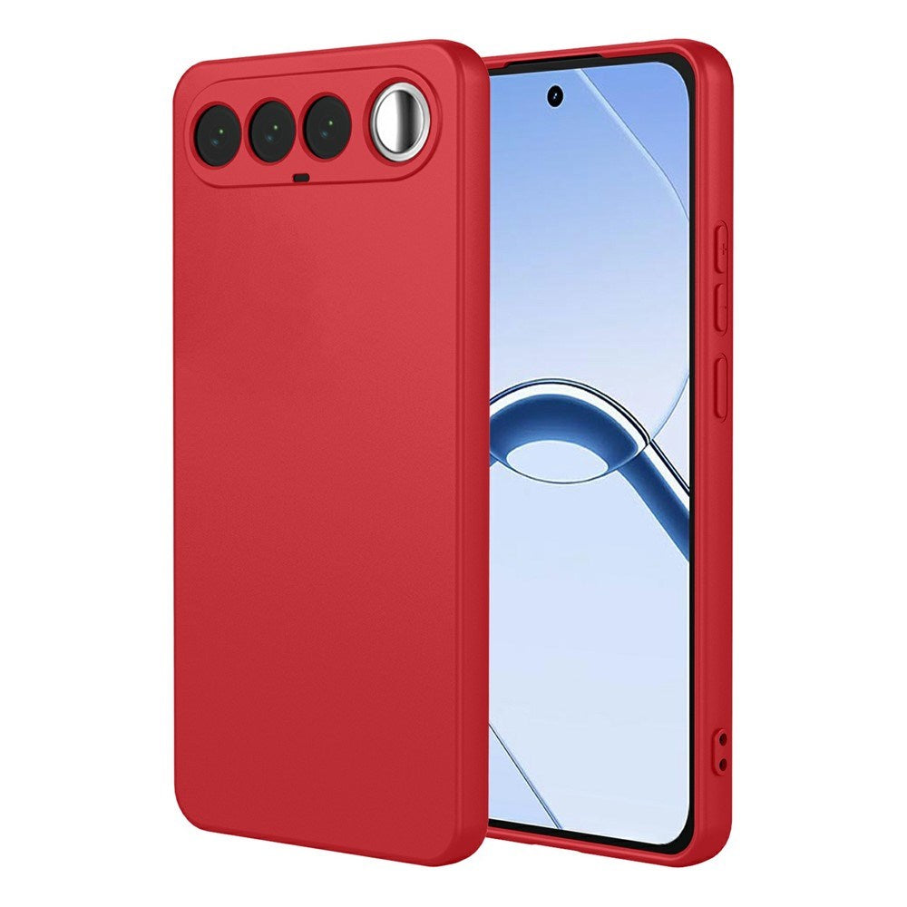 Realme 16 EIDERWOOD Foret Fleksibelt Plast Bagside Cover - Rød