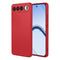Realme 16 EIDERWOOD Foret Fleksibelt Plast Bagside Cover - Rød