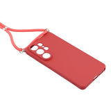 Samsung Galaxy S26 Ultra EIDERWOOD Foret Plast Bagside Cover m. Strop - Mørkerød