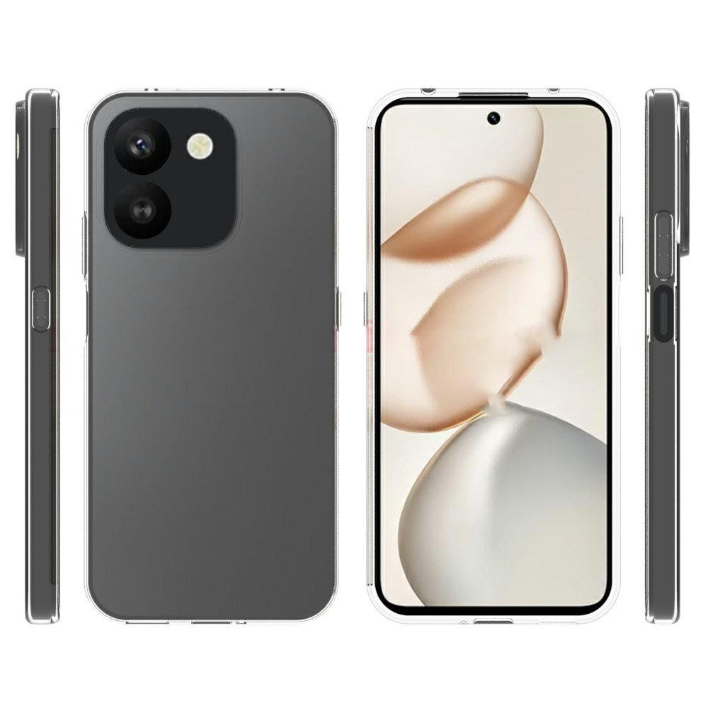 Honor 600 Smart EIDERWOOD Flexible Plastic Case- Transparent