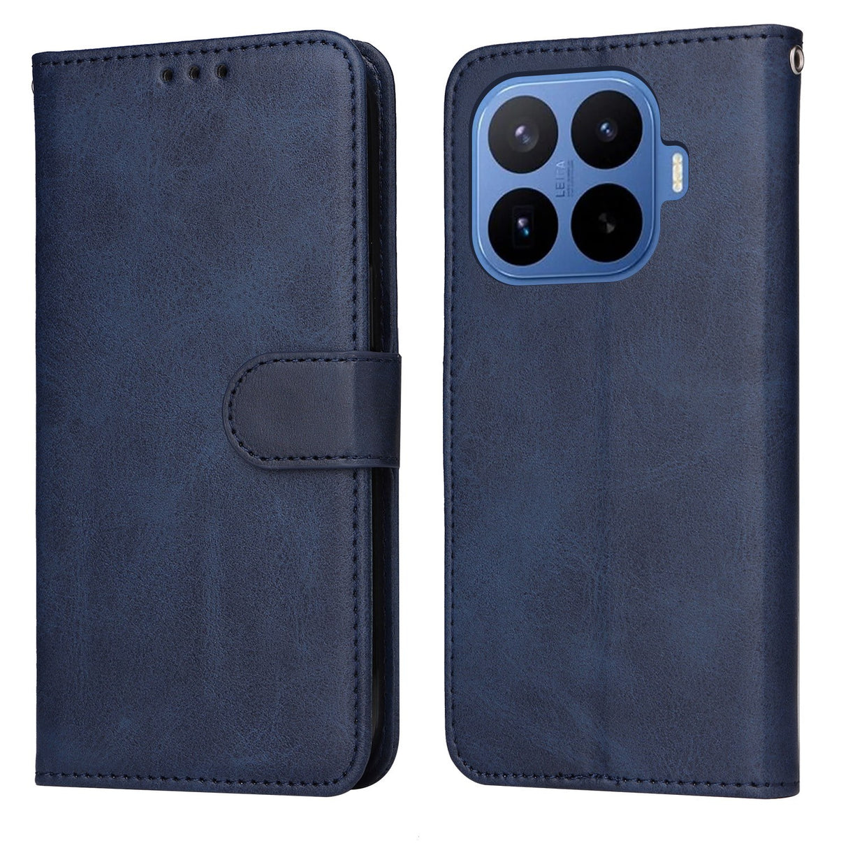 Xiaomi 17T Pro EIDERWOOD Kunstlæder Flip Cover inkl. Strop - Blå