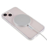 EIDERWOOD iPhone 13 Hybrid Plast Bagside Cover - MagSafe Kompatibel - Gennemsigtig / Hvid