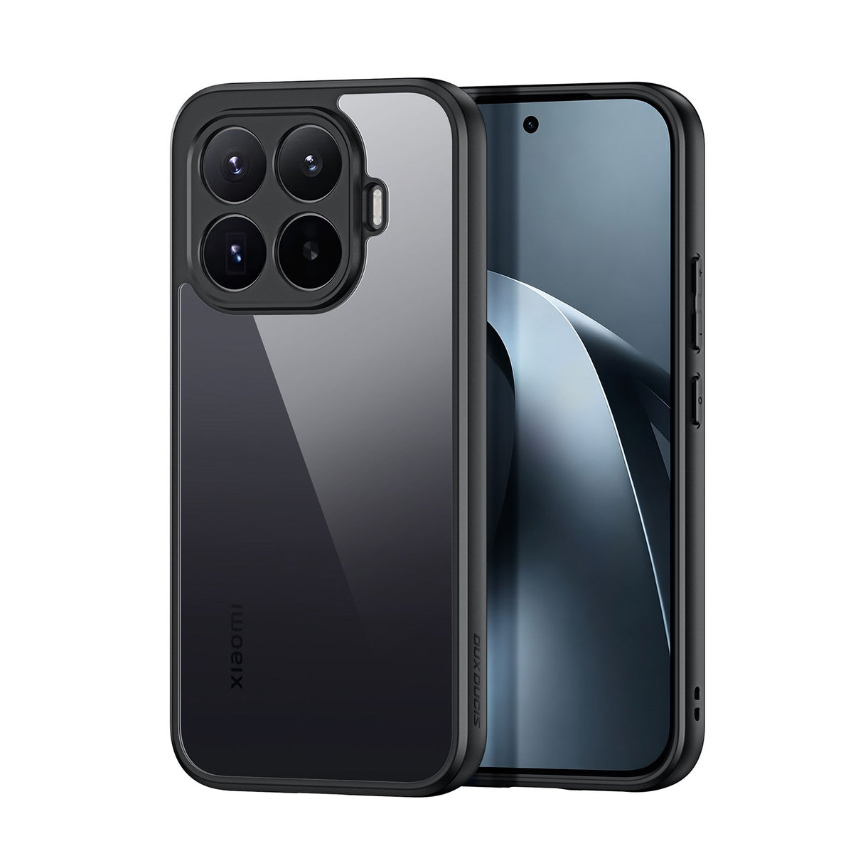 Xiaomi 17T DUX DUCIS Hybrid Mobilcover - Gennemsigtig / Sort
