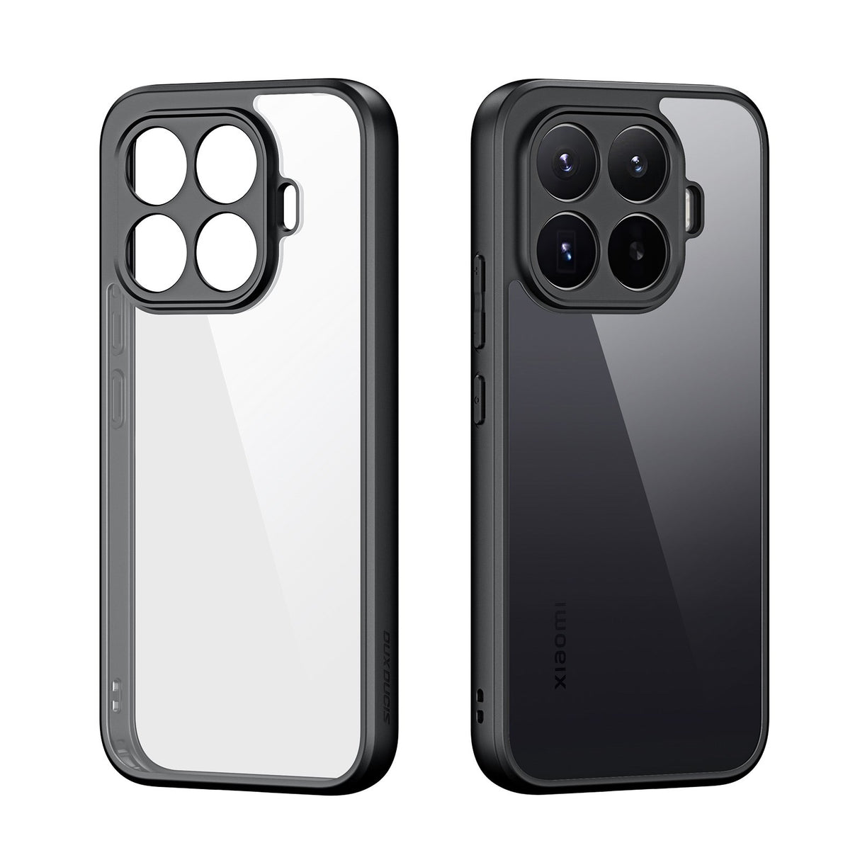 Xiaomi 17T DUX DUCIS Hybrid Mobilcover - Gennemsigtig / Sort