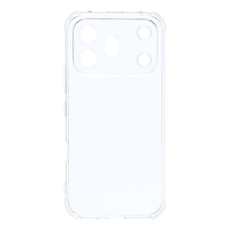 Honor 600 Pro EIDERWOOD Fleksibelt Plast Bagside Cover m. Stødabsorberende Hjørner - Gennemsigtig
