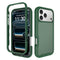 iPhone 18 Pro Max / 17 Pro Max EIDERWOOD Todelt Mat Hybrid Plast Bagside Cover - Grøn