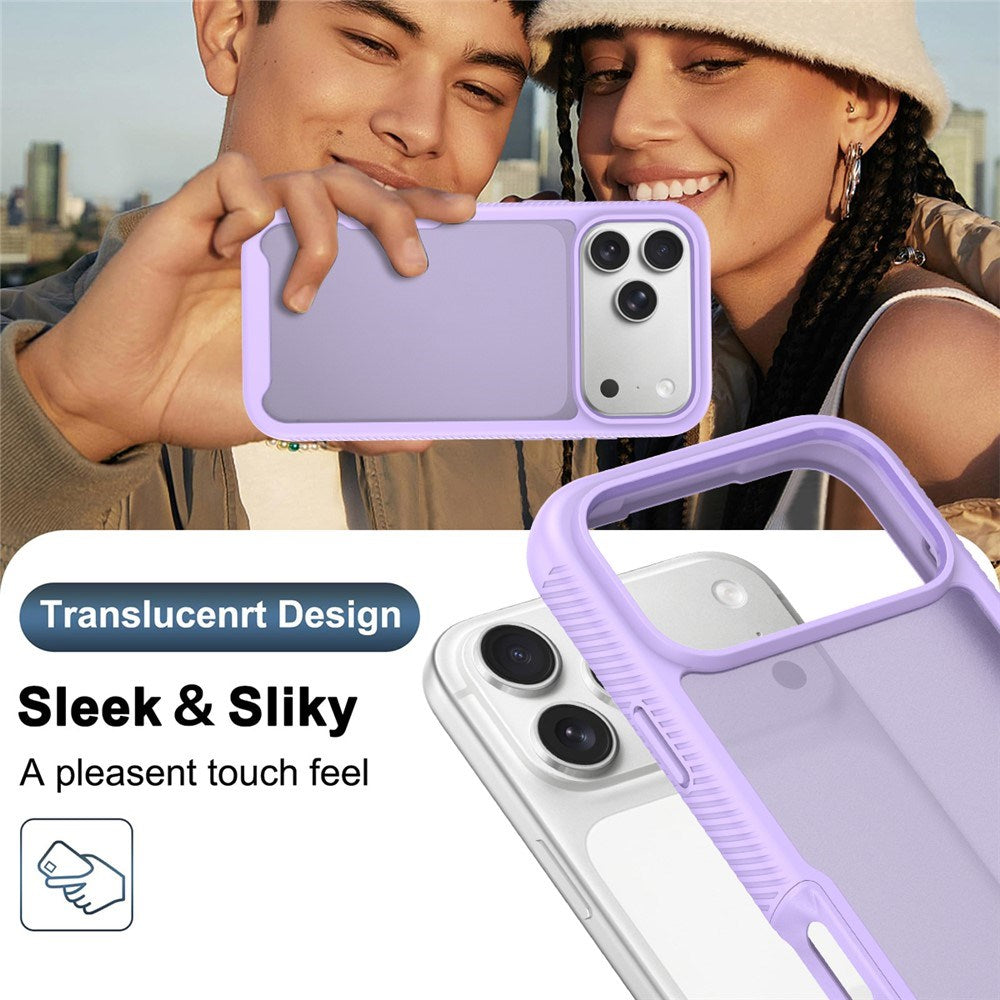 iPhone 18 Pro Max / 17 Pro Max EIDERWOOD Todelt Mat Hybrid Plast Bagside Cover - Lilla