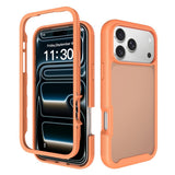 iPhone 18 Pro Max / 17 Pro Max EIDERWOOD Todelt Mat Hybrid Plast Bagside Cover - Orange