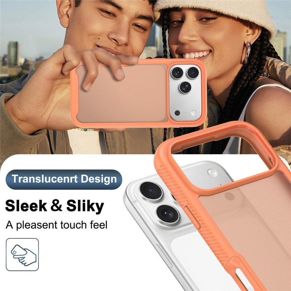 iPhone 18 Pro Max / 17 Pro Max EIDERWOOD Todelt Mat Hybrid Plast Bagside Cover - Orange