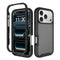 iPhone 18 Pro / 17 Pro EIDERWOOD Todelt Mat Hybrid Plast Bagside Cover - Sort