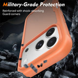 iPhone 18 Pro / 17 Pro EIDERWOOD Todelt Mat Hybrid Plast Bagside Cover - Orange