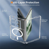Motorola Razr Fold EIDERWOOD Hybrid Plastik Bagside Cover - MagSafe Kompatibel - Gennemsigtig