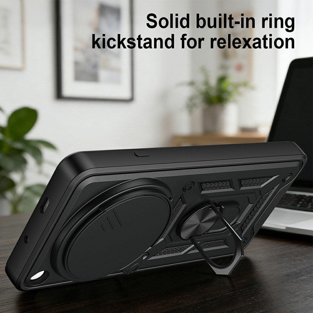 OPPO Find X9 Ultra EIDERWOOD Håndværkercase - 360° Roterbar Camslider / Kickstand  - Sort