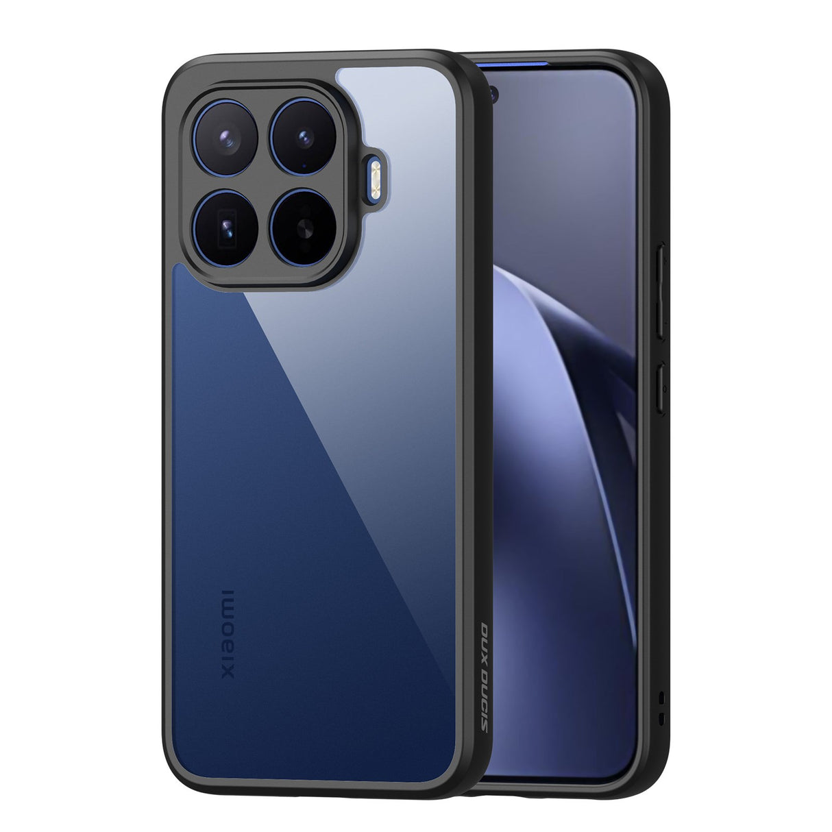 Xiaomi 17T Pro DUX DUCIS Hybrid Mobilcover - Gennemsigtig / Sort