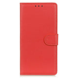 OPPO Find X9 Ultra EIDERWOOD Kunstlæder Flip Cover m. Kortholder - Rød