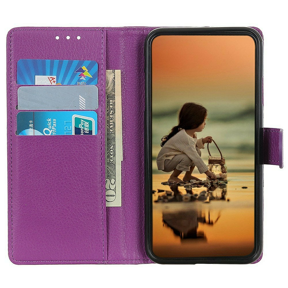OPPO Find X9 Ultra EIDERWOOD Kunstlæder Flip Cover m. Kortholder - Lilla