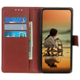OPPO Find X9 Ultra EIDERWOOD Kunstlæder Flip Cover m. Kortholder - Brun
