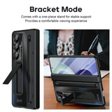 Samsung Galaxy Z Fold8 Ultra EIDERWOOD Cover m. Indbygget Styluspen & Ståfunktion - Sort