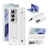 Samsung Galaxy Z Fold8 Ultra EIDERWOOD Cover m. Indbygget Styluspen & Ståfunktion - Hvid