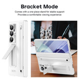 Samsung Galaxy Z Fold8 Ultra EIDERWOOD Cover m. Indbygget Styluspen & Ståfunktion - Hvid