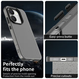 Xiaomi Poco X8 Pro EIDERWOOD Hybrid Mobilcover - Mat Bagside - Sort