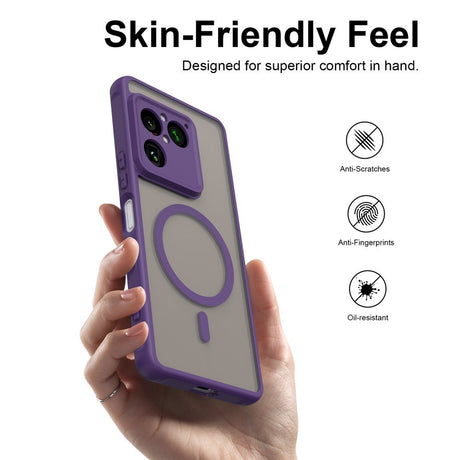 EIDERWOOD Sony Xperia 1 VIII Mat Hybrid Bagside Cover - MagSafe Kompatibel - Gennemsigtig
