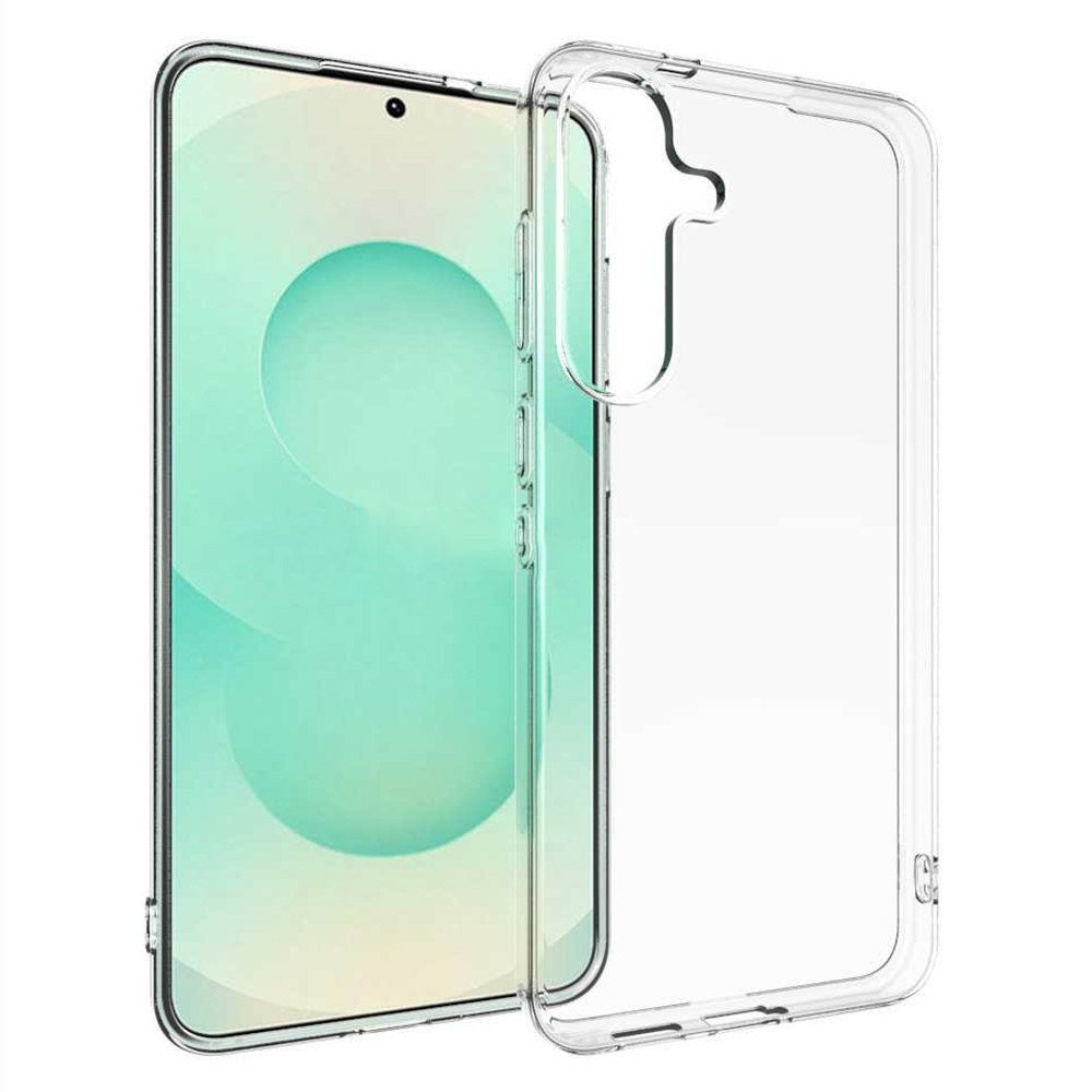Samsung Galaxy S26 FE EIDERWOOD Fleksibelt Plastik Mobilcover - Gennemsigtig