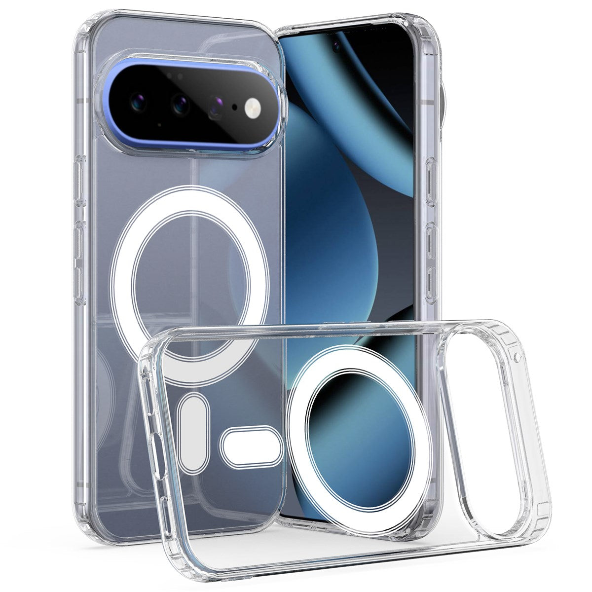 EIDERWOOD Google Pixel 11 Hybrid Bagsidecover - MagSafe Kompatibel - Gennemsigtig