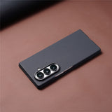 Samsung Galaxy Z Fold8 Hårdt Plast Carbon Bagside Cover - MagSafe Kompatibel - Sort