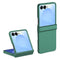 Samsung Galaxy Z Flip8 EIDERWOOD Hårdt Plastik Mobilcover m. Hængsel - Gul