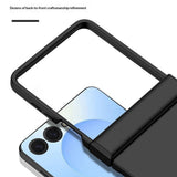 Samsung Galaxy Z Flip8 EIDERWOOD Hårdt Plastik Mobilcover m. Hængsel - Blå
