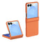 Samsung Galaxy Z Flip8 EIDERWOOD Hårdt Plastik Mobilcover m. Hængsel - Orange