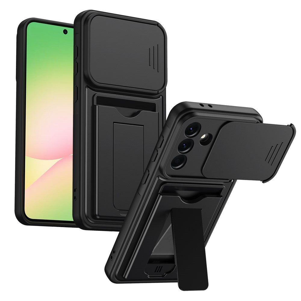 Samsung Galaxy A27 EIDERWOOD Hybrid Håndværker Cover m. Cam Slider - Sort