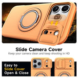 iPhone 18 Pro / 17 Pro EIDERWOOD Hybrid Plast Håndværker Cover m. Cam Slider - MagSafe Kompatibel - Orange