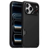 iPhone 17 Pro AULUMU Stødabsorberende Hybrid Mobilcover - MagSafe Kompatibel - Sort