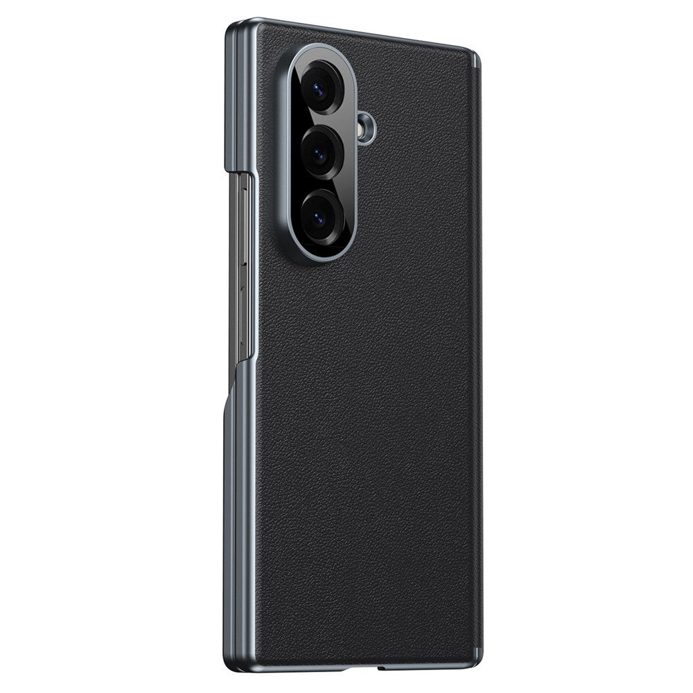 Samsung Galaxy Z Fold8 Kunstlæder Mobil Cover - Sort