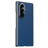 Samsung Galaxy Z Fold8 Kunstlæder Mobil Cover - Blå