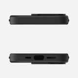 iPhone 17 AULUMU Kunstlæder Mobilcover - MagSafe Kompatibel - Sort