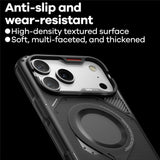 iPhone 17 Pro Max AULUMU Varmeafledende Mobilcover - MagSafe Kompatibel - Sort