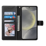 EIDERWOOD Samsung Galaxy S26 FE Flip Cover m. Ståfunktion og Strop - Sort