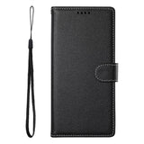 EIDERWOOD Samsung Galaxy S26 FE Flip Cover m. Ståfunktion og Strop - Sort